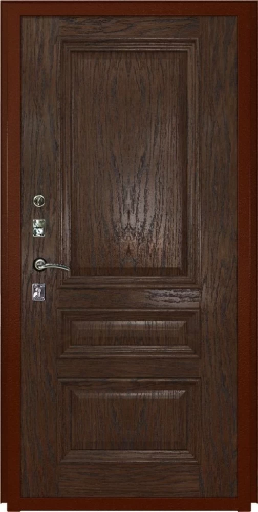 Входная дверь ДвериПРО L-45 Фараон-2 (16мм, мореный дуб) DPRO195841 внутренняя сторона