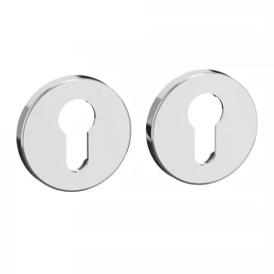 Накладка под цилиндр ET.R.EST.R52 CP-8 хром