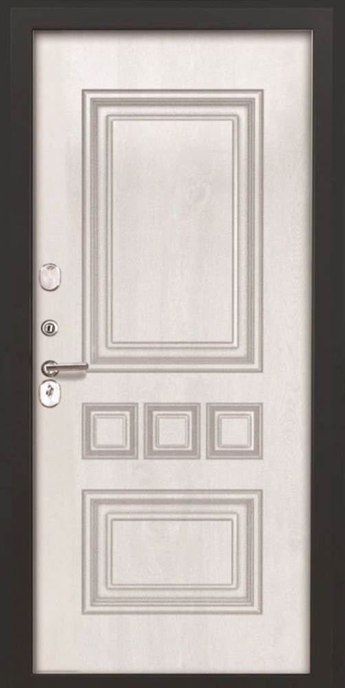 Входная дверь ДвериПРО Д-68 фл-608 винорит white DPRO191057 внутренняя сторона